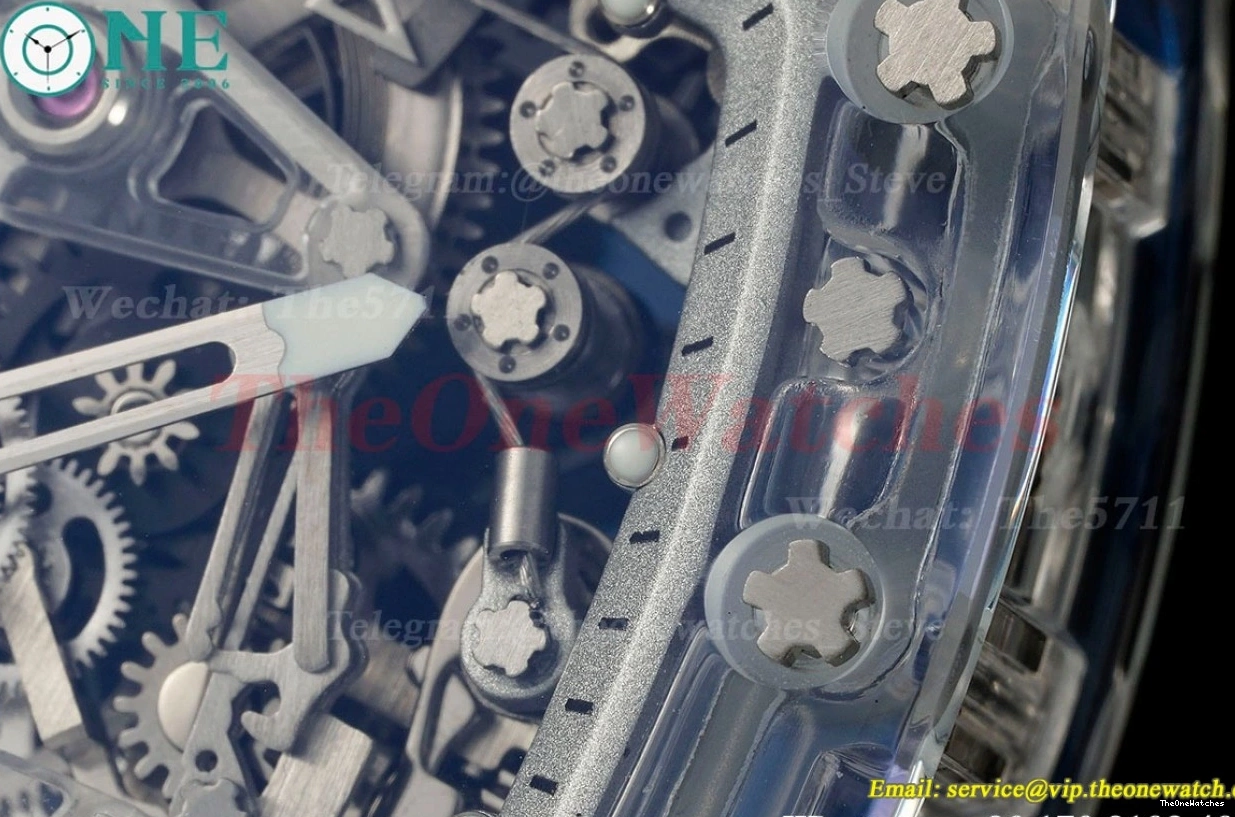 RM56-02 44mm Strap Tourb on Skeleton Dial White RMF Rubber 0314